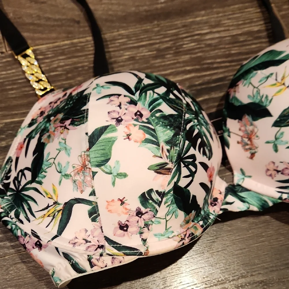 ❤️ NWOT! VICTORIA'S SECRET VERY SEXY PUSH-UP BRA IN ORCHID PARADISE, 38D - Picture 7 of 14